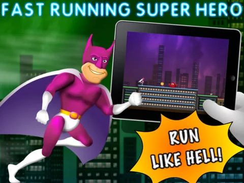 Изображение игры: Fast Running Super Hero Free - Endless Runner