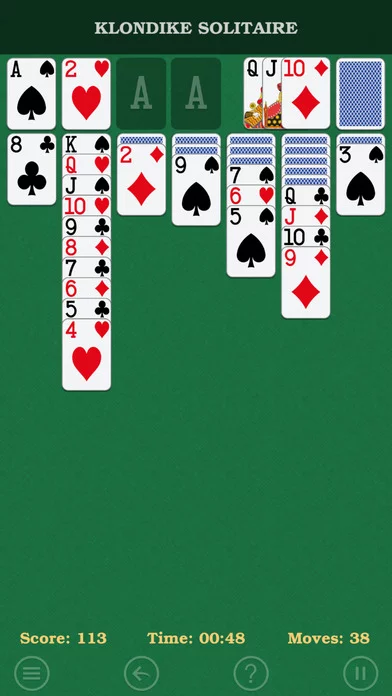 Изображение игры: Solitaire. Classic Klondike patience card game.