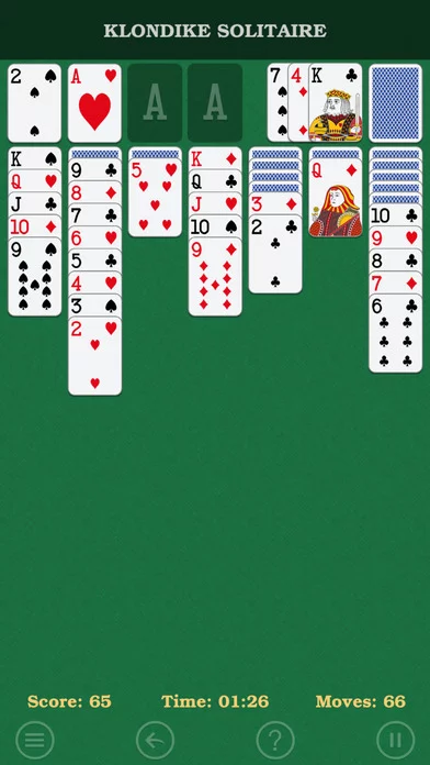 Изображение игры: Solitaire. Classic Klondike patience card game.