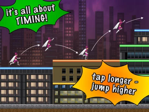 Изображение игры: Fast Running Super Hero Free - Endless Runner