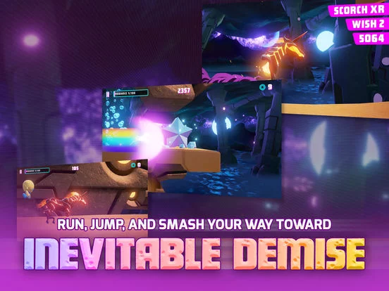 Изображение игры: Robot Unicorn Attack 3