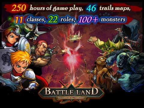 Изображение игры: BattleLand：Warrior vs Monster