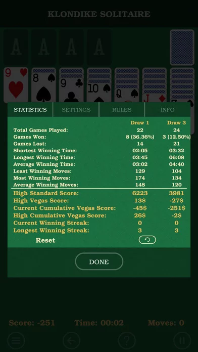 Изображение игры: Solitaire. Classic Klondike patience card game.