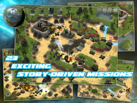 Изображение игры: Total Defense 3D HD