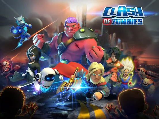 Изображение игры: X-War: Clash of Zombies