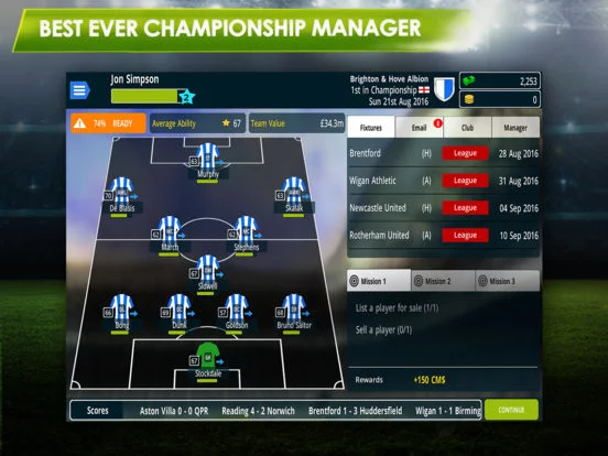 Изображение игры: Championship Manager 17