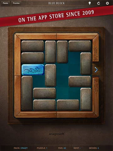 Изображение игры: Blue Block for iPad