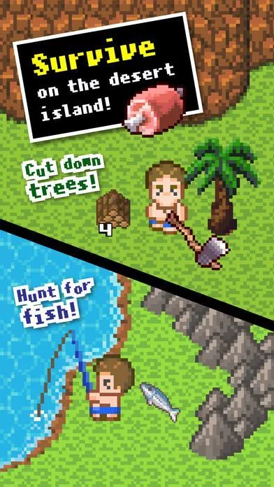 Изображение игры: Survival Island ! - Escape from the desert island!