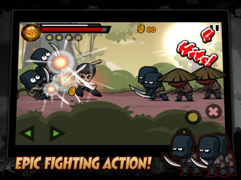 Изображение игры: KungFu Warrior