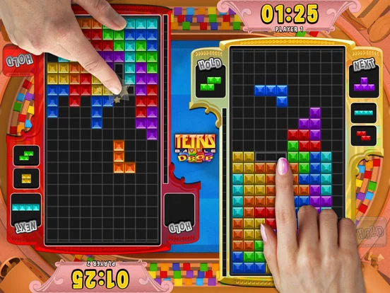 Изображение игры: Tetris Battle Drop