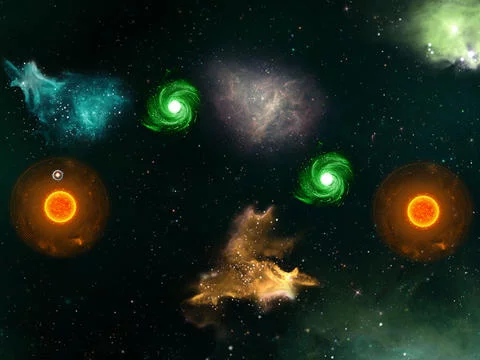 Изображение игры: Space Leap: A hypnotic & soothing ambient experience to amaze!