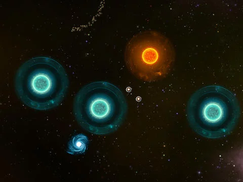 Изображение игры: Space Leap: A hypnotic & soothing ambient experience to amaze!
