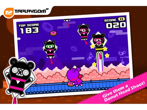 Изображение игры: Donut Ninja - Tappi Bear