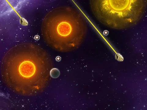 Изображение игры: Space Leap: A hypnotic & soothing ambient experience to amaze!