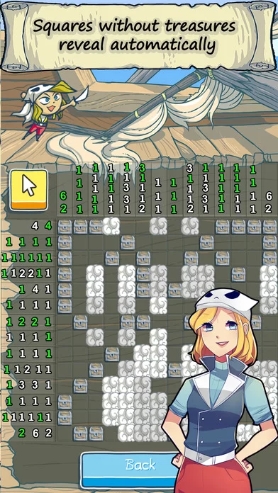 Изображение игры: Puzzle Cross Pirates - Nonograms adventures