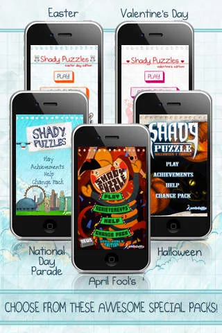 Изображение игры: Shady Puzzles!
