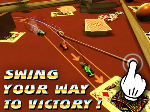Изображение игры: Swing Racers