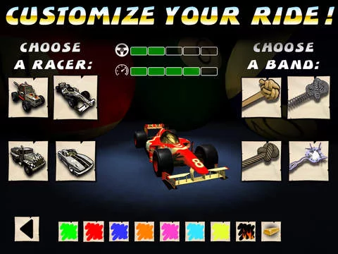 Изображение игры: Swing Racers