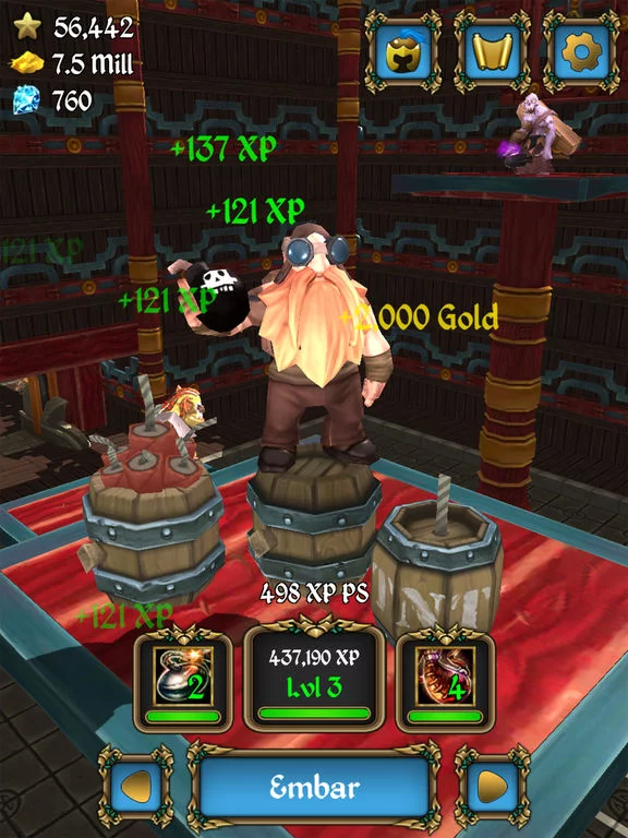Изображение игры: Level Up: Villains (Idle Clicker)