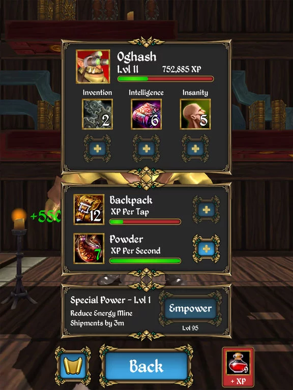Изображение игры: Level Up: Villains (Idle Clicker)