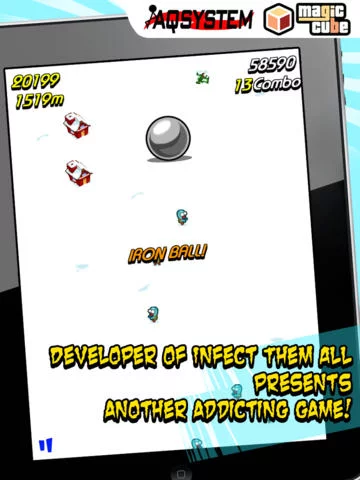 Изображение игры: Squish The Zombies - Fun Time Killer Game with snowball