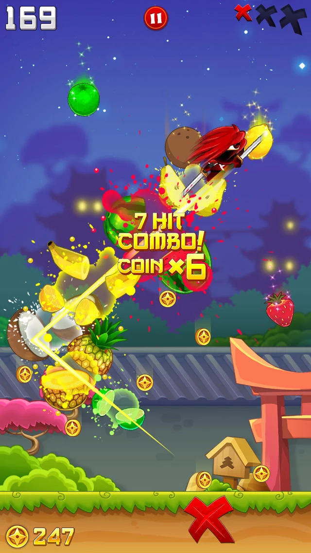 Изображение игры: Tap Tap Ninja