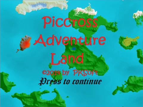 Изображение игры: Piccross Adventure Land