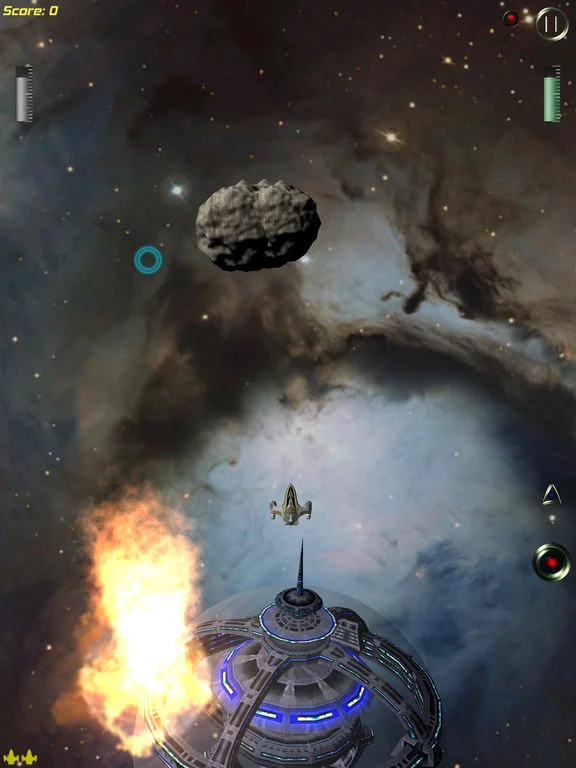 Изображение игры: Tilteroids