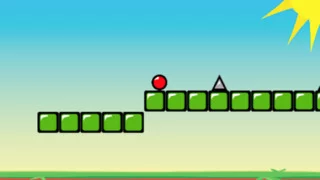 Изображение игры: Red Bouncing Ball Spikes