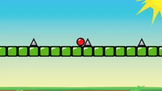 Изображение игры: Red Bouncing Ball Spikes