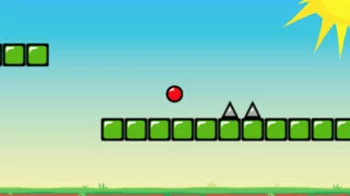 Изображение игры: Red Bouncing Ball Spikes