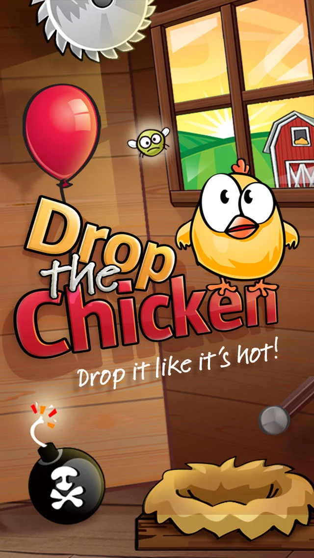 Изображение игры: Drop The Chicken