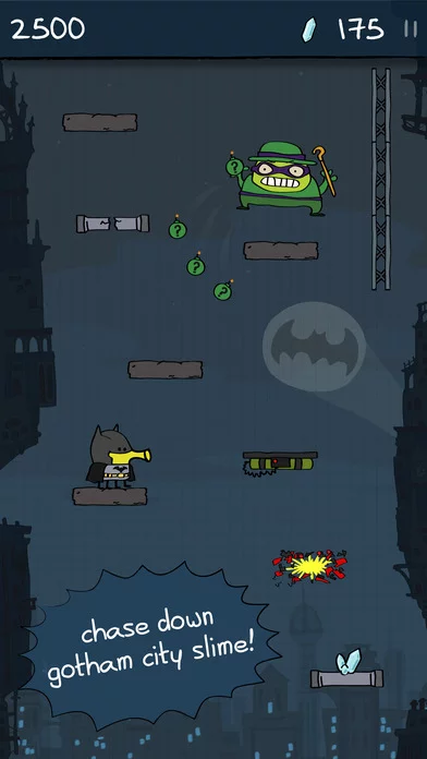 Изображение игры: Doodle Jump DC Super Heroes