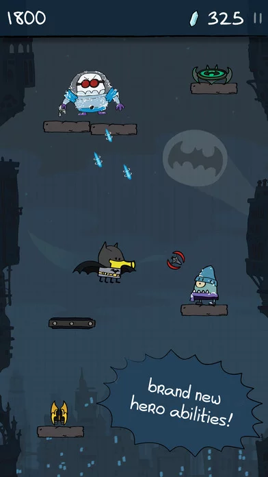 Изображение игры: Doodle Jump DC Super Heroes