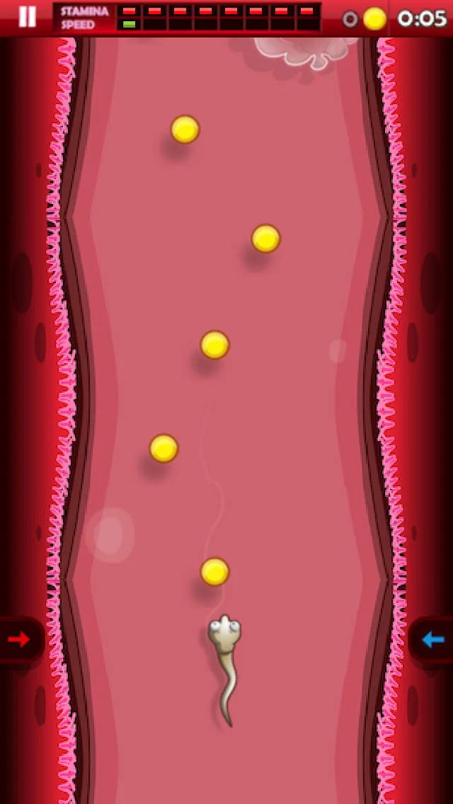 Изображение игры: Spermy's Journey - A race to the egg!