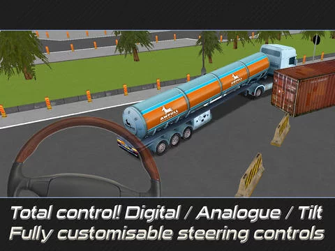 Изображение игры: Trucker: Parking Simulator - Realistic 3D Monster Truck and Lorry 'Driving Test' Free Racing Game