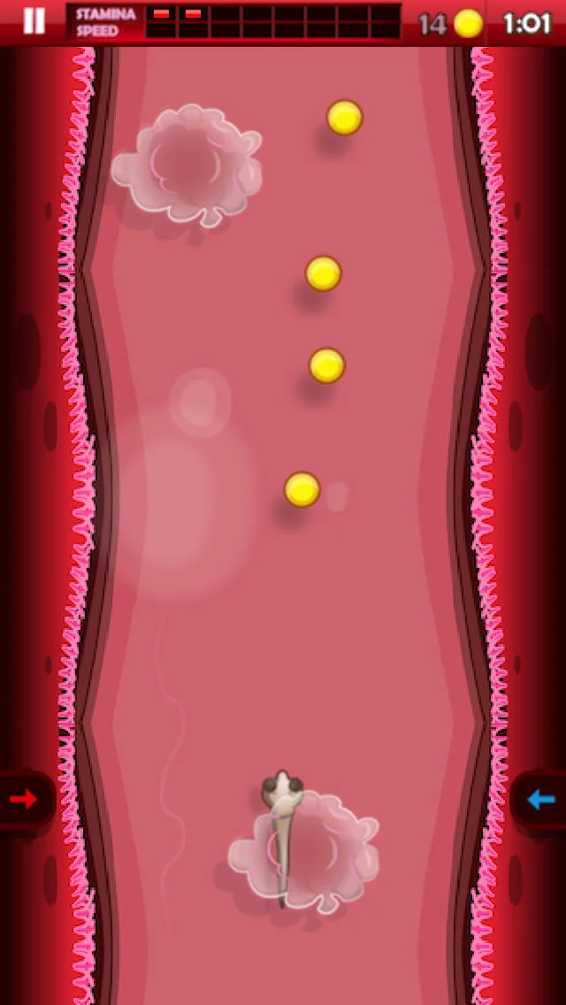 Изображение игры: Spermy's Journey - A race to the egg!