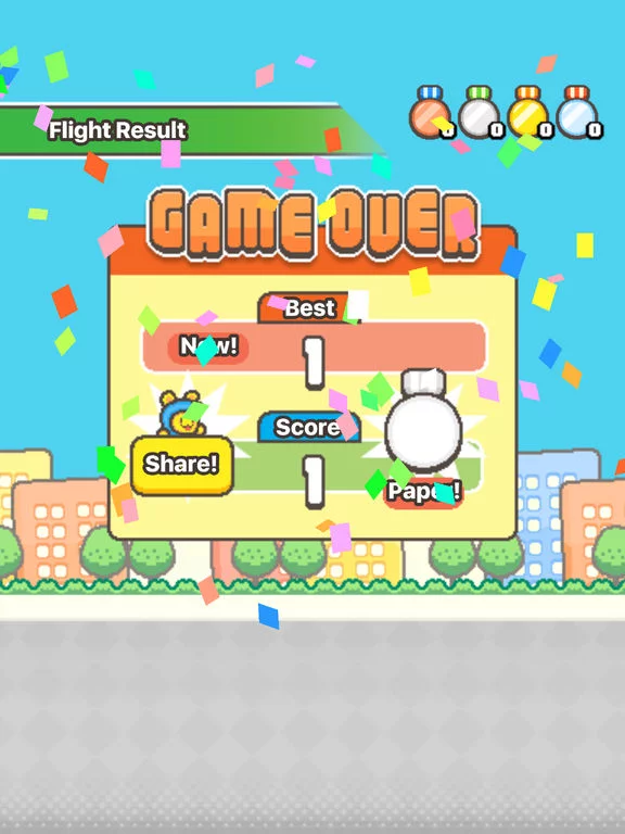 Изображение игры: Swing Copters 2
