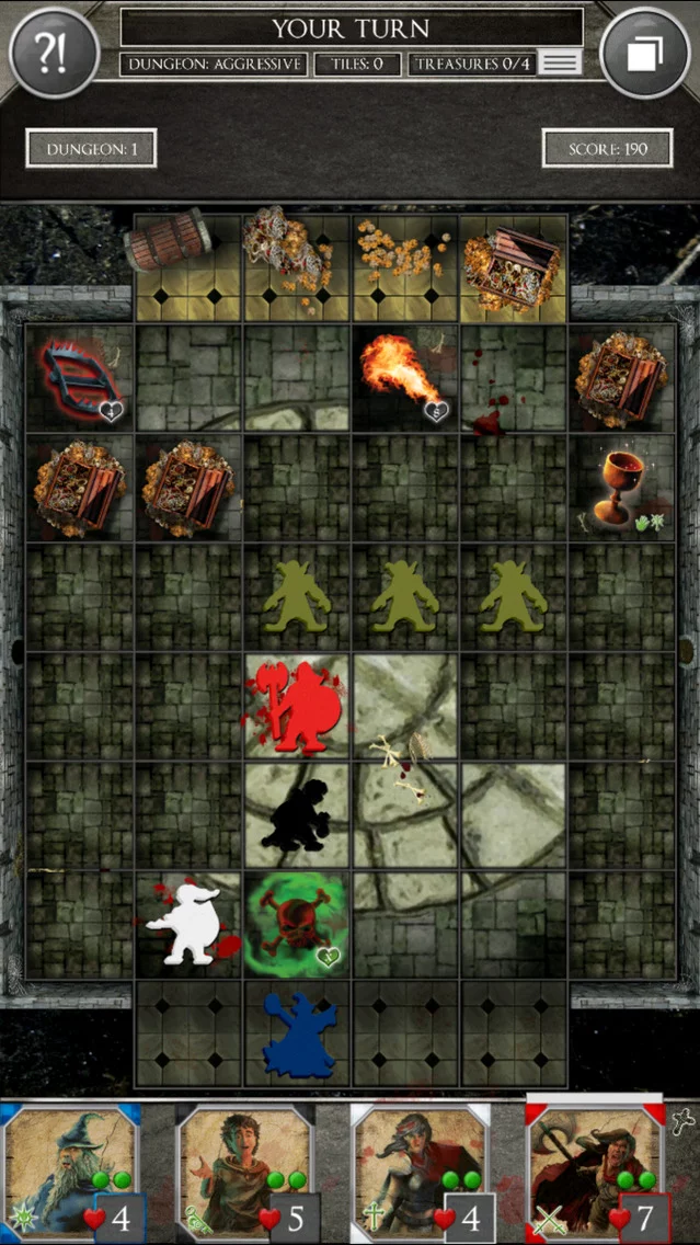 Изображение игры: Dungeon Heroes: The Board Game