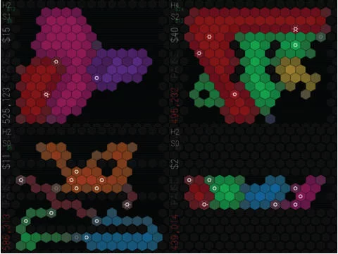 Изображение игры: Hexagon Hell Pit