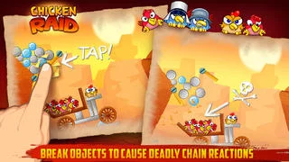 Изображение игры: Chicken Raid