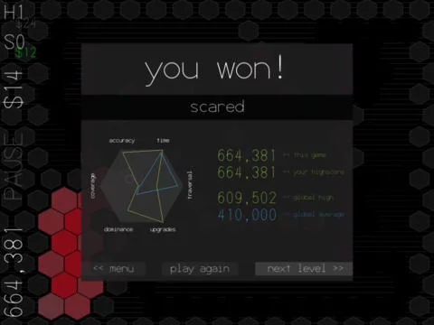 Изображение игры: Hexagon Hell Pit