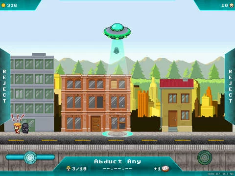Изображение игры: Crazy Alien Invaders