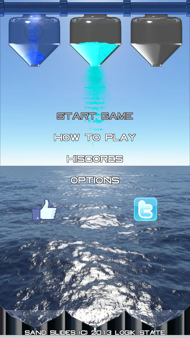 Изображение игры: Sand Slides - Falling Sand Game. Draw Doodle's to Beat the Sandman in this Addicting Zen Sandbox Puzzle Game