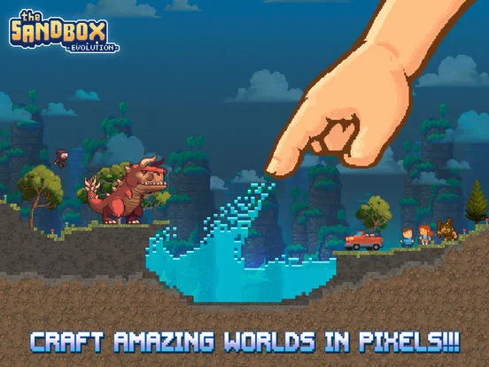 Изображение игры: The Sandbox Evolution - Craft a 2D Pixel Universe