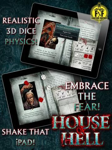 Изображение игры: Fighting Fantasy: House of Hell
