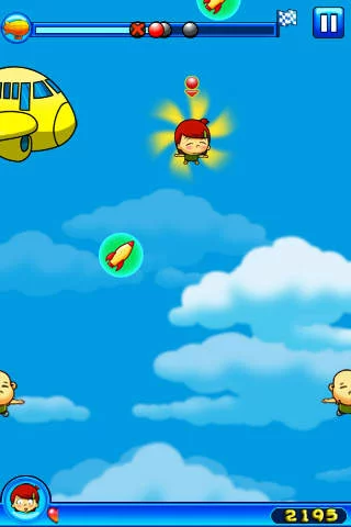 Изображение игры: Crazy Parachute