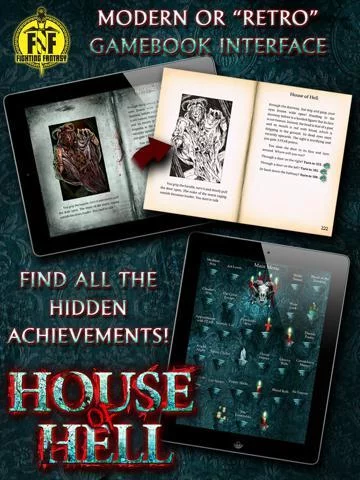 Изображение игры: Fighting Fantasy: House of Hell