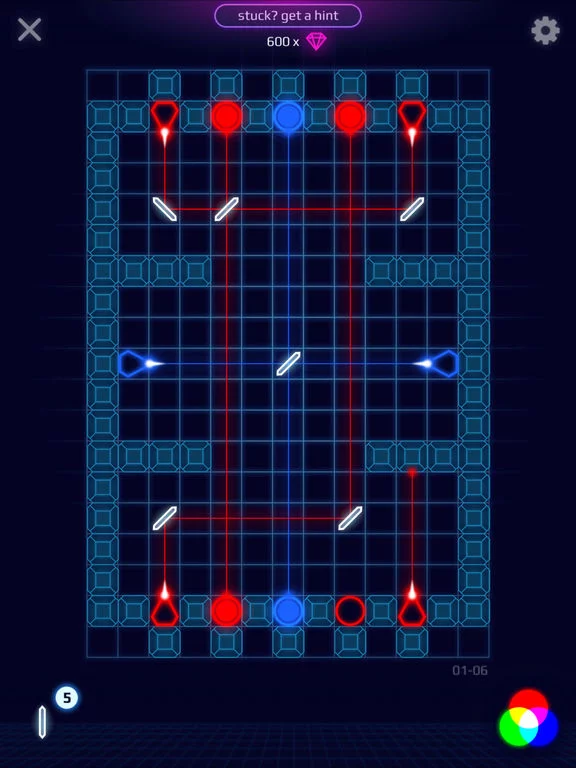Изображение игры: Laser Dreams