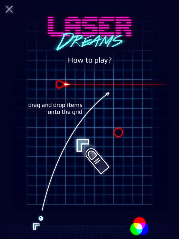 Изображение игры: Laser Dreams